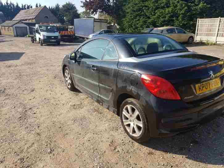 2007 PEUGEOT 207 SPORT CC BLACK