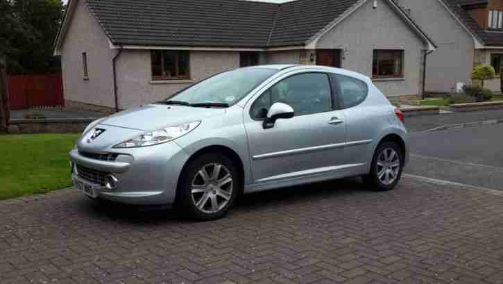 2007 PEUGEOT 207 SPORT HDI 90 SILVER