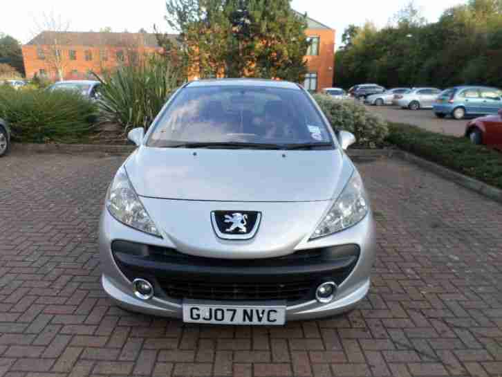 2007 PEUGEOT 207 SPORT HDI 90 SILVER 99P START NO RESERVE!!