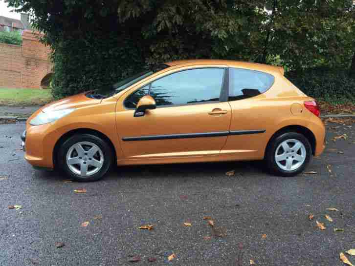 2007 207 SPORT ORANGE