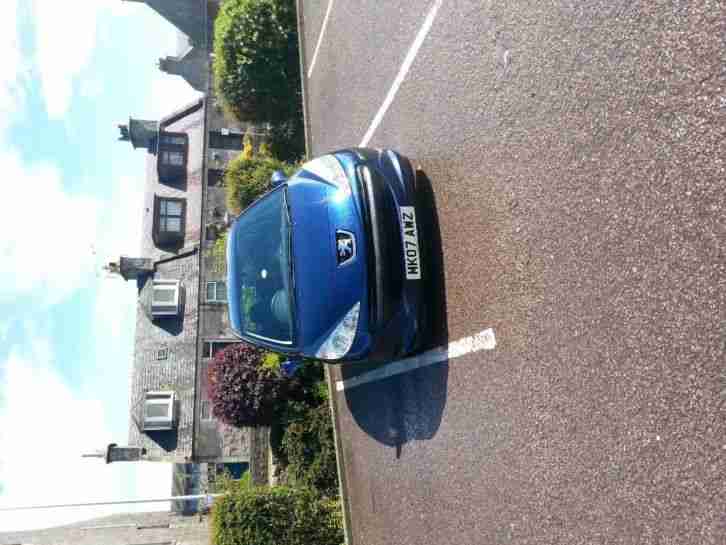 2007 PEUGEOT 207 URBAN BLUE
