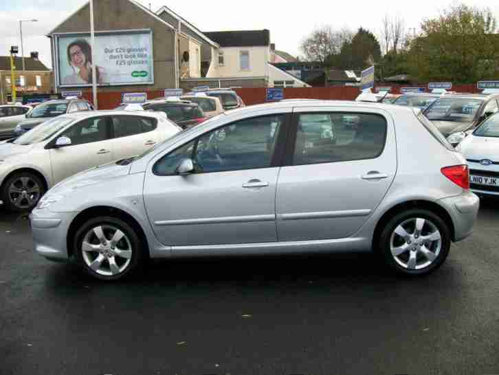 2007 PEUGEOT 307 1.6 S 5 DOOR LAST SERVICE 17 11 2016