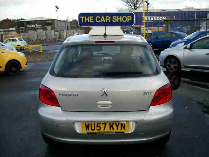 2007 PEUGEOT 307 1.6 S 5 DOOR LAST SERVICE 17 11 2016