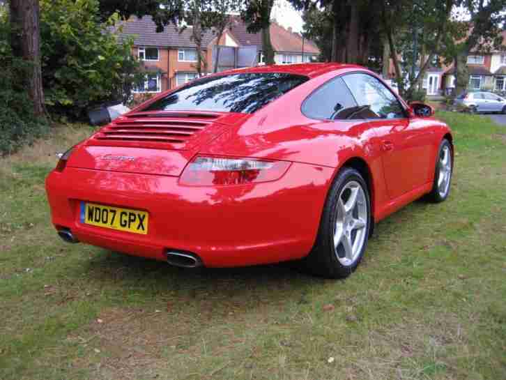 2007 PORSCHE 911 (997) CARRERA 2S TIPTRONIC GUARDS RED PORSCHE FSH