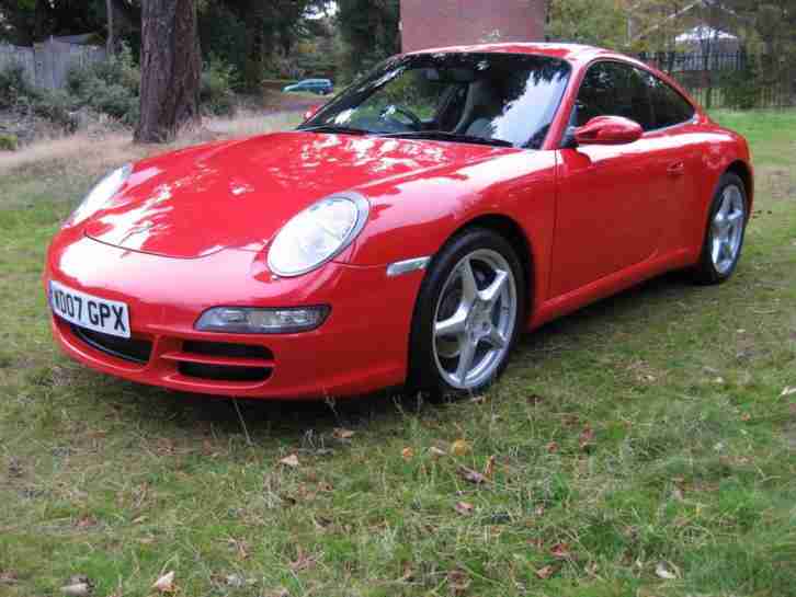 2007 PORSCHE 911 (997) CARRERA 2S TIPTRONIC GUARDS RED PORSCHE FSH