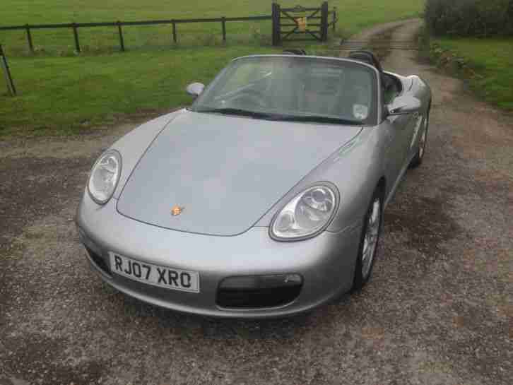 2007 BOXSTER SILVER, MAY CONSIDER