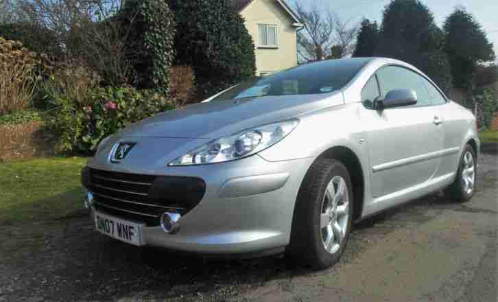 2007 Peugeot 207 CC 1.6 16v 120 Coupe Sport convertible alloys power roof