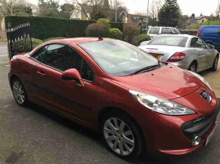 2007 Peugeot 207 CC 1.6 16v GT CONVERTIBLE