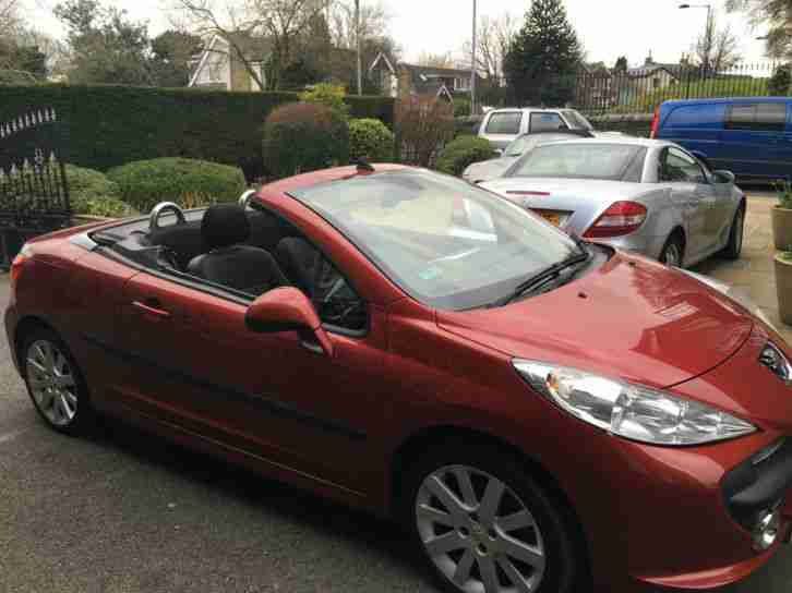 2007 Peugeot 207 CC 1.6 16v GT CONVERTIBLE