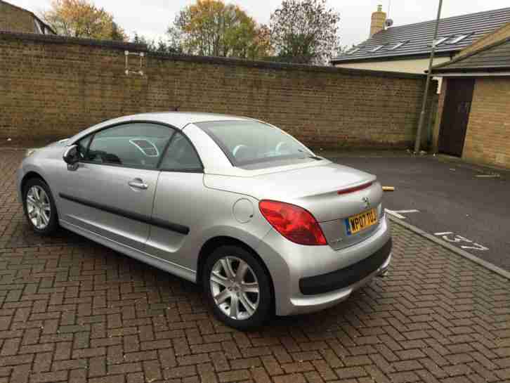 2007 Peugeot 207 CC 1.6HDi 110 FAP Coupe Sport very low miles 79k nice to drive