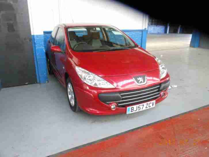 2007 Peugeot 307 1.4 S 3dr 3 door Hatchback