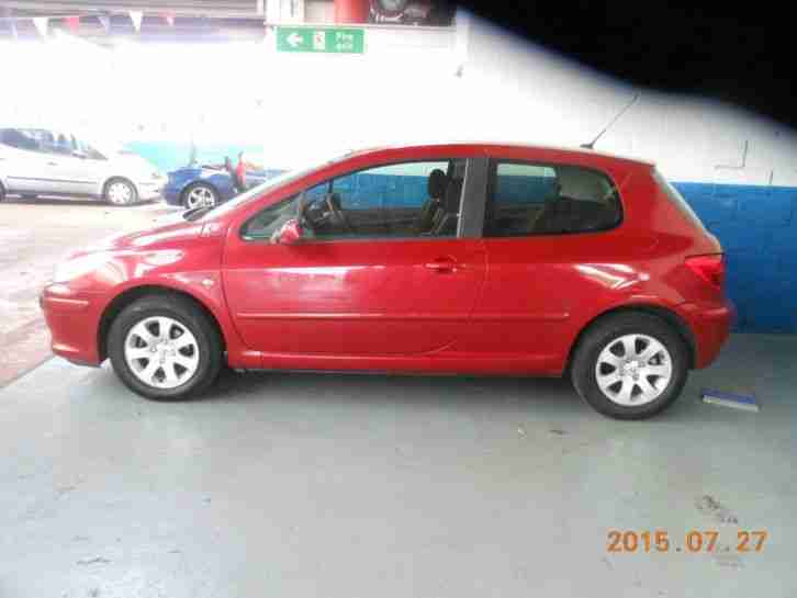 2007 Peugeot 307 1.4 S 3dr 3 door Hatchback