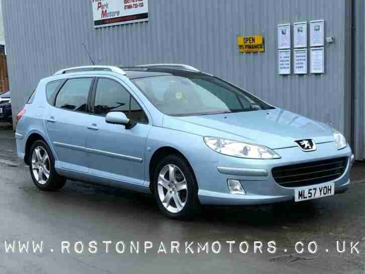 2007 Peugeot 407 2.0 HDi 136 GT 5dr diesel manual ESTATE Diesel Manual