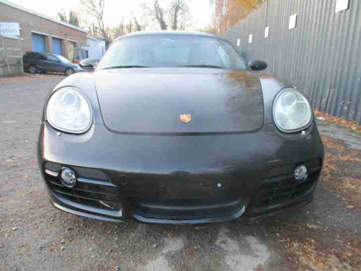 2007 Porsche Cayman S 3.4 6spd LHD unrecorded damaged