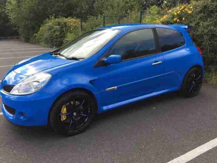 2007 RENAULT CLIO 2.0 RENAULT SPORT 197 3D 195 BHP AIR CON CRUISE GORDINI