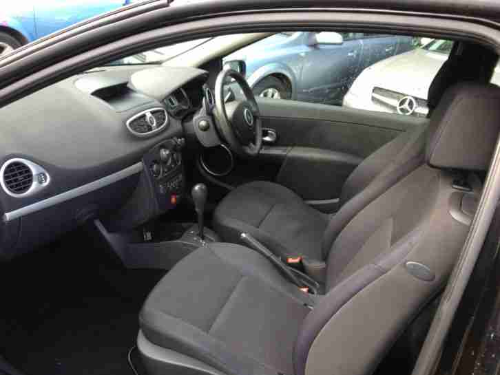 2007 RENAULT CLIO DYNAMIQUE VVT A BLACK