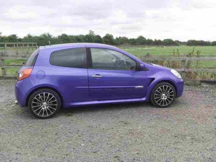 Renault CLIO. Renault car from United Kingdom