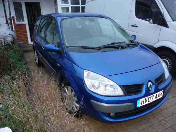 2007 RENAULT GRANDE SCENIC DYNAMIQUE 5 1.9 DCI BLUE
