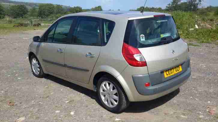 2007 RENAULT SCENIC 2007 AUTO 52203 MILES!! DYNAMIQUE VVT 5STR PETROL