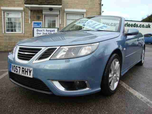 2007 SAAB 9 3 2.8T AERO LEATHER SAT NAV and ONLY 53,000 MILES