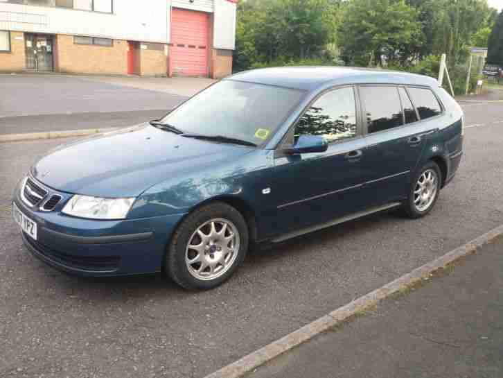 2007 SAAB 9-3 LINEAR DT BLUE