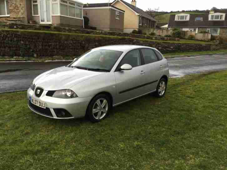 2007 SEAT IBIZA 1.2 REFERENCE SPORT 12V GREY 5 DOOR 1 FORMER OWNER FSH NEW MOT