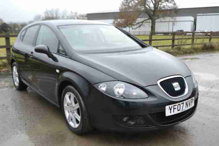 2007 SEAT LEON 1.9 TDi STYLANCE, BLACK