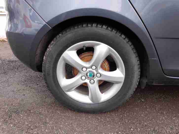 2007 SKODA FABIA 1.4 PETROL MANUAL 5 DOOR HATCHBACK IN GREY