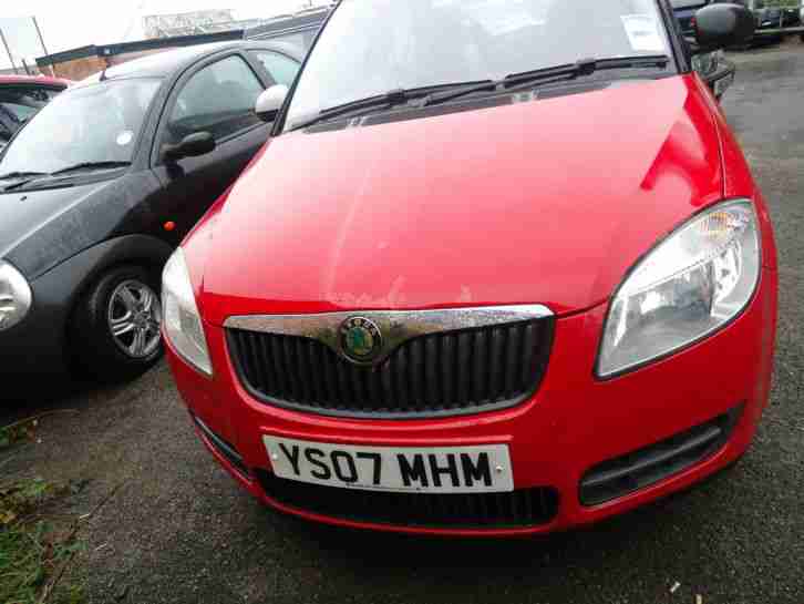 2007 SKODA FABIA 1 HTP 60 RED