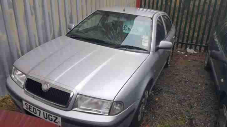 2007 SKODA OCTAVIA CLASSIC TDI SILVER SPARES OR REPAIR PROJECT