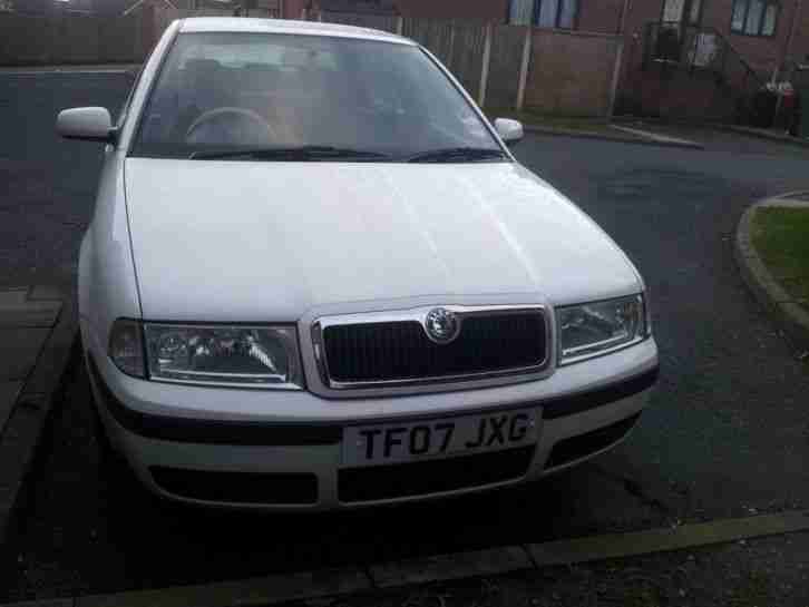 Skoda OCTAVIA. Skoda car from United Kingdom