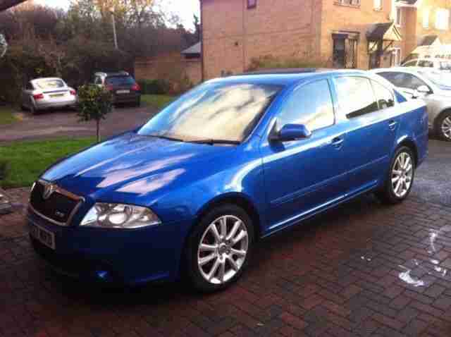 2007 SKODA OCTAVIA VRS TDI BLUE