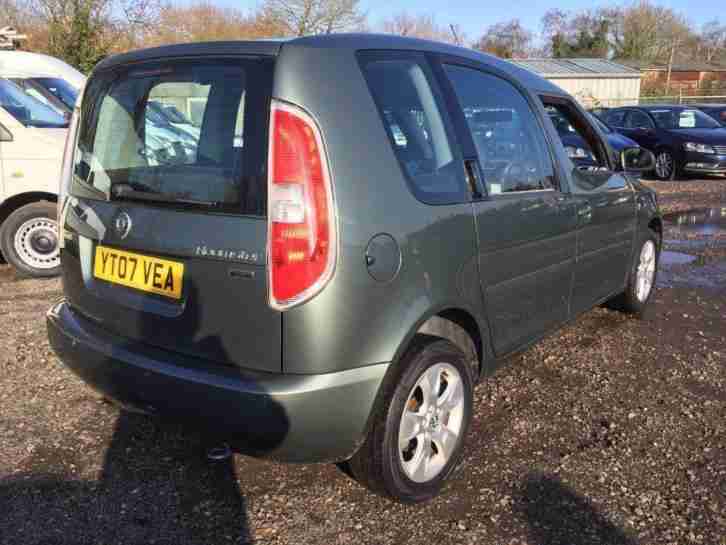 2007 SKODA ROOMSTER 1.4 16V 2 5DR