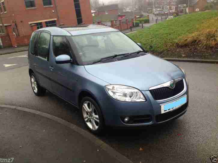 2007 SKODA ROOMSTER 3 1.9 TDI 105 PANORAMIC ROOF EXCELLENT IN/OUT no swap px