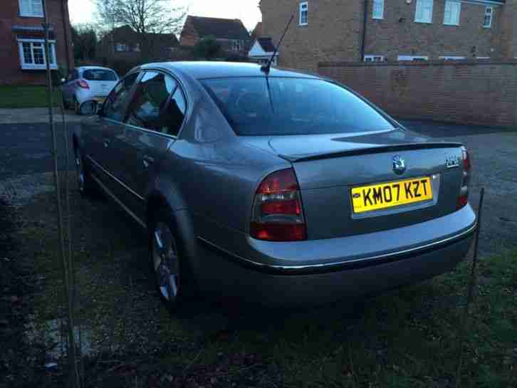 2007 SKODA SUPERB ELEGANCE , 2.0TDI , 140BHP , LEATHER,FULL SERVICE;172,000Miles