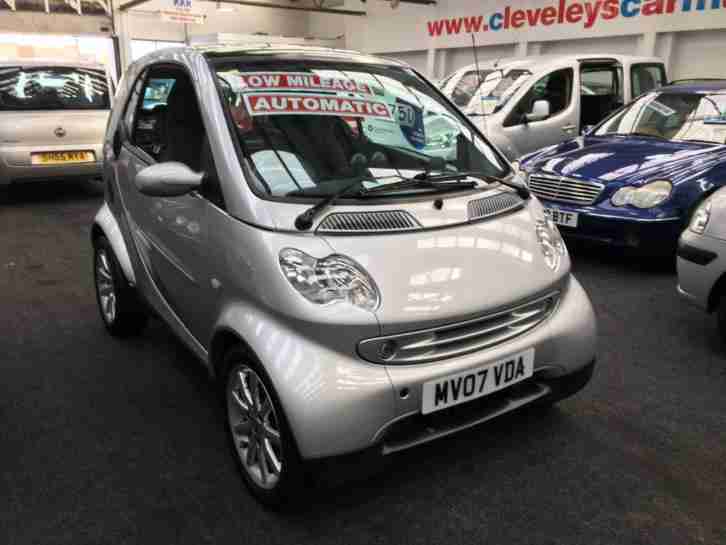 2007 SMART CITY COUPE Passion 2dr Auto From GBP2950+Retail package.