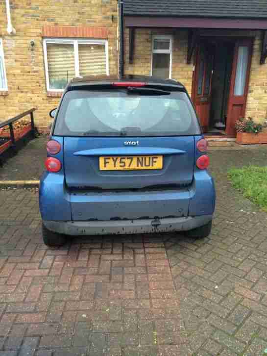 2007 SMART FORTWO PASSION 71 AUTO BLUE 1,0