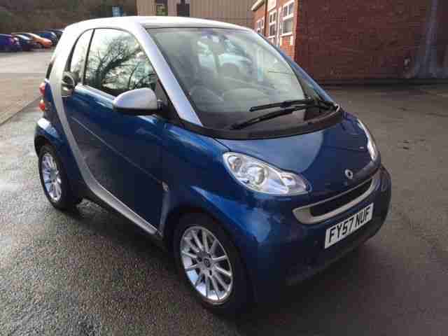 2007 SMART FORTWO PASSION 71 AUTO BLUE