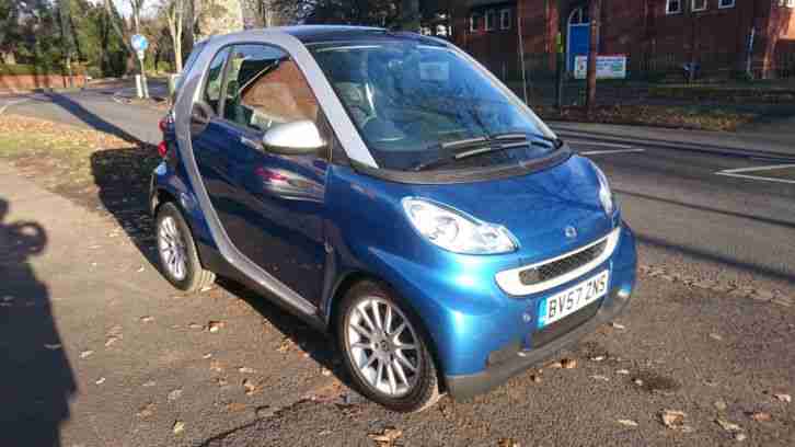 2007 SMART FORTWO PASSION 71 AUTO BLUE, VERY LOW MILEAGE, ONE OWNER