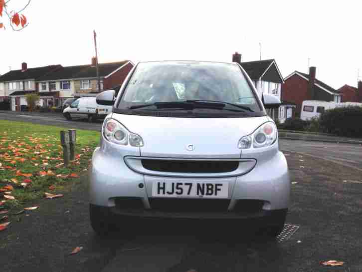 2007 SMART FORTWO PASSION 84 SEMI-AUTO 29800m FSH 14 stamps in service book A/C