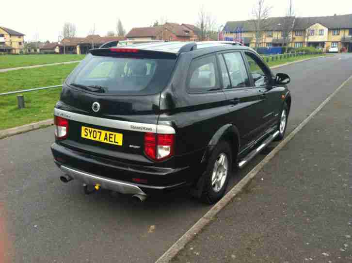2007 SSANGYONG KYRON S 4WD BLACK