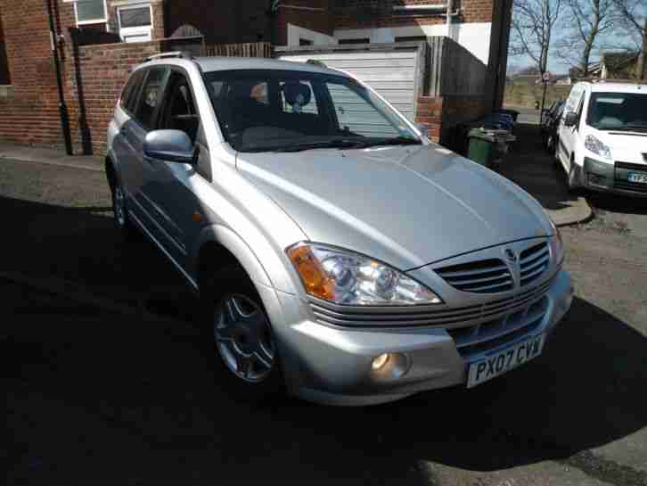 Ssangyong KYRON. Ssangyong car from United Kingdom