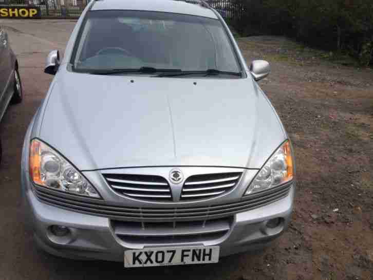 2007 SSANGYONG KYRON SE AUTO SILVER