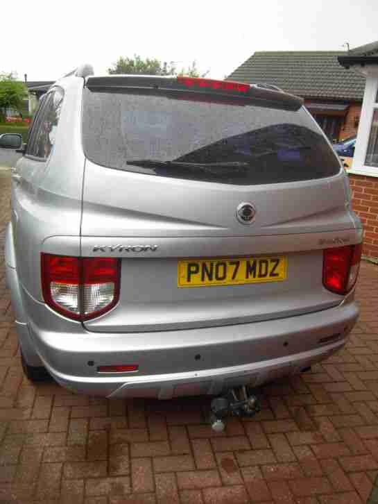 2007 SSANGYONG KYRON SE AUTO SILVER