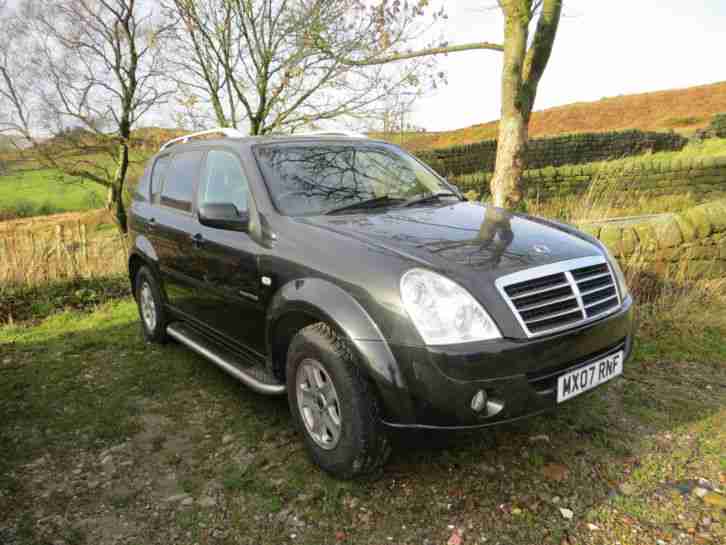 2007 REXTON 270 S 5S AUTO BLACK