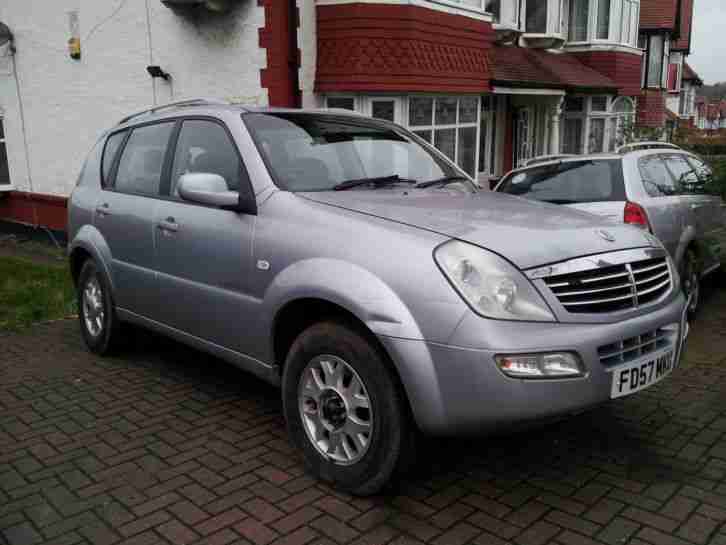 2007 SSANGYONG REXTON 270 S SILVER