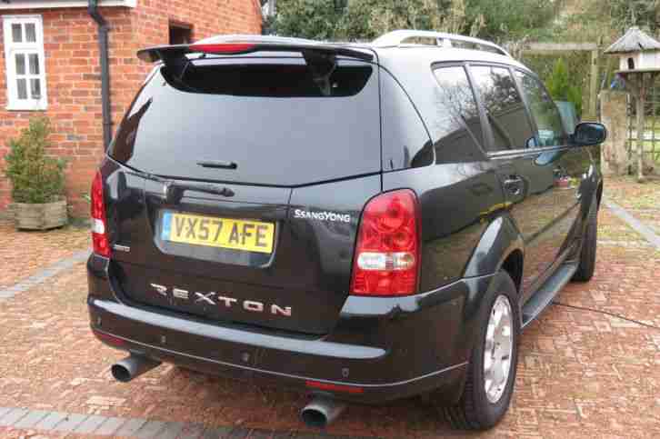 2007 SSANGYONG REXTON 270 SX 5S AUTO BLACK