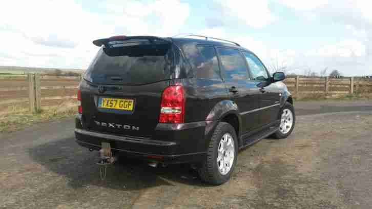 2007 SSANGYONG REXTON MK2 270 SX S AUTO 185BHP Mercedes ML engine & boxT-Tronic