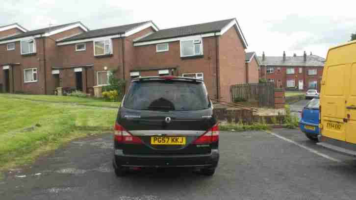 2007 SSANGYONG RODIUS 270 SE 2.7 DIESEL 7 SEATER MPV VERY LOW MILEAGE LONG MOT