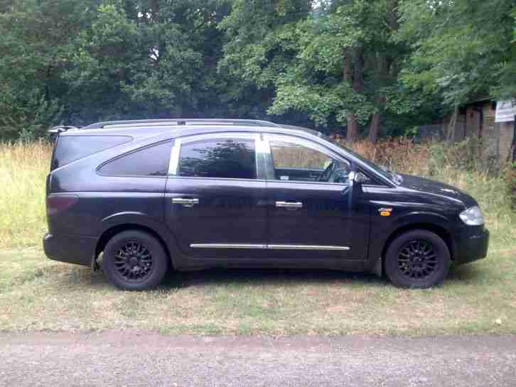 2007 SSANGYONG RODIUS 270 SX AUTO TURBO DIESEL 6 SEATER BUS MERCEDES POWER UNIT